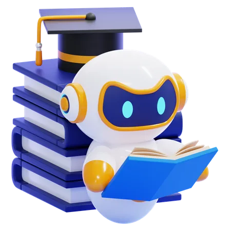 Robot learning  3D Icon