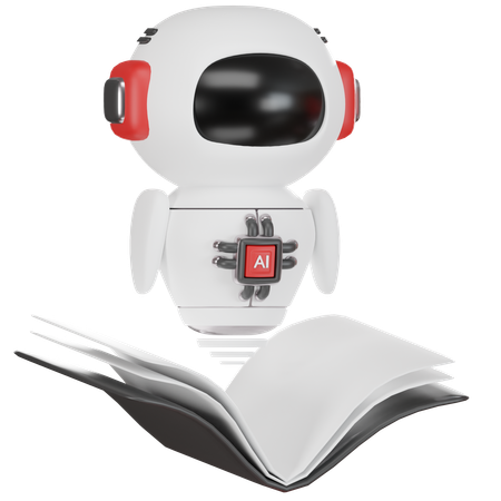 Robot Learning  3D Icon