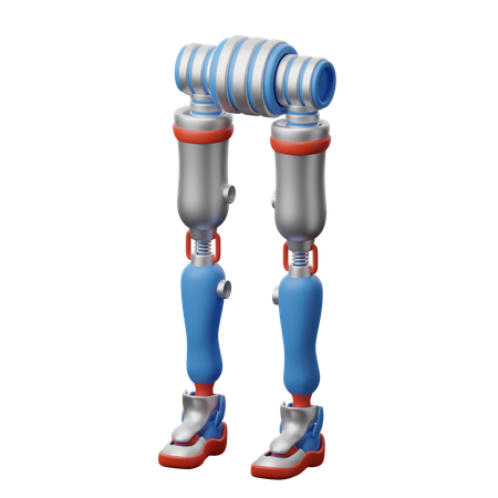 Robot Leg  3D Icon