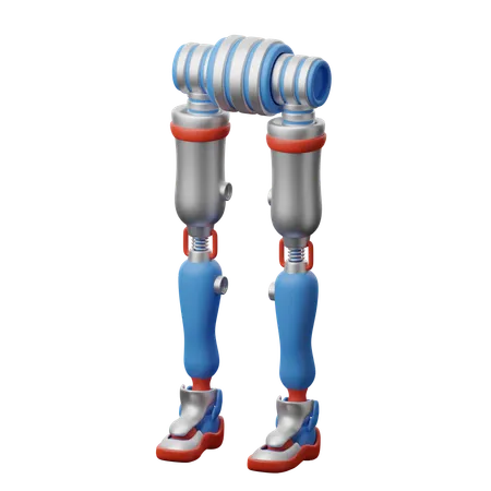 Robot Leg  3D Icon