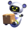 Robot Lifting Package Box
