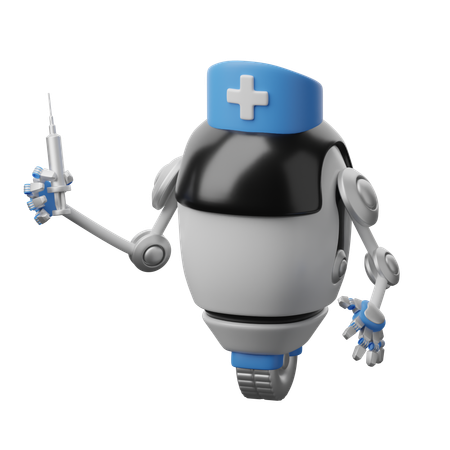 Robot medico  3D Icon