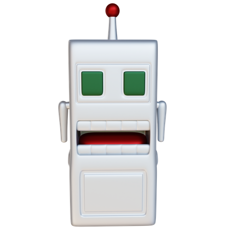 Monstre robot  3D Icon