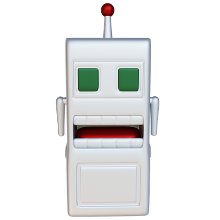 Monstruo robot  3D Icon