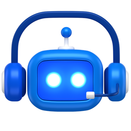 Robot Operator  3D Icon