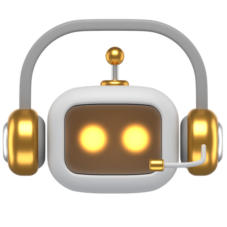 ロボットオペレーター  3D Icon