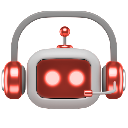 ロボットオペレーター  3D Icon