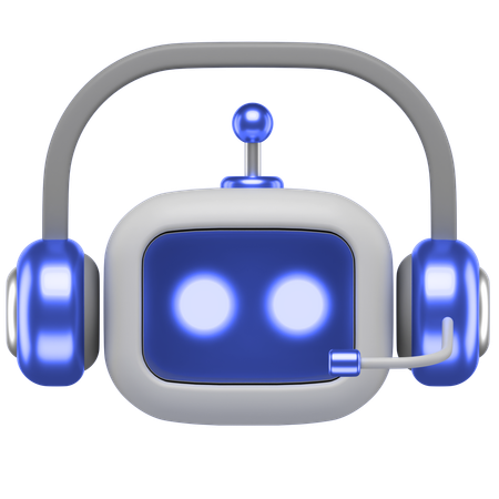 Robot Operator  3D Icon