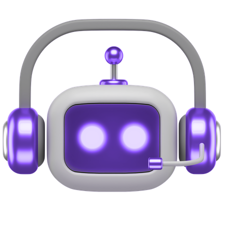 Robot Operator  3D Icon