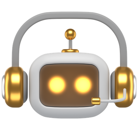 Robot Operator  3D Icon
