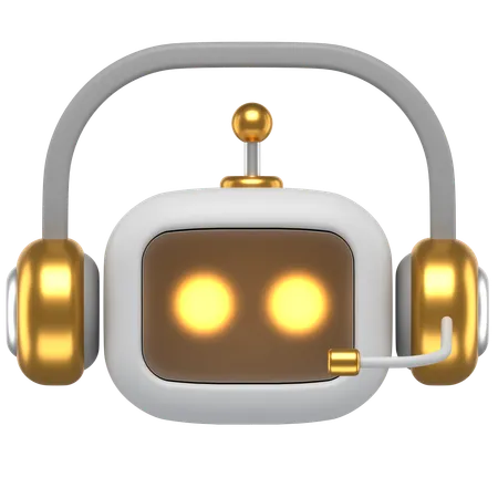 Robot Operator  3D Icon