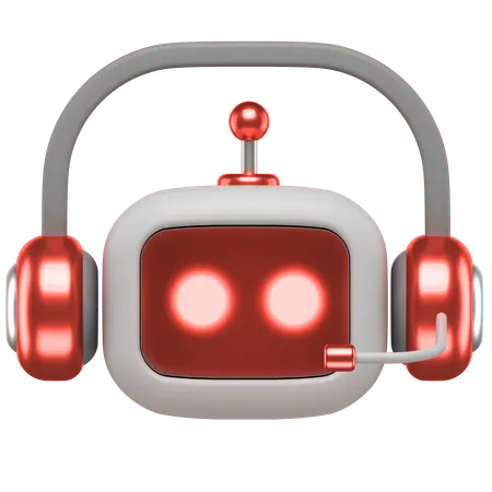 Robot Operator  3D Icon