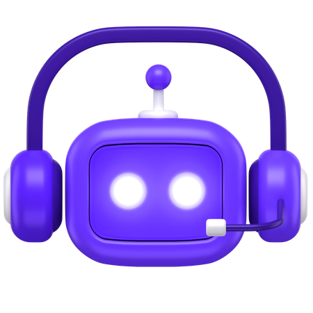 Robot Operator  3D Icon