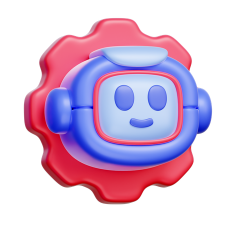 Robot Platform  3D Icon