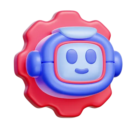 Robot Platform  3D Icon
