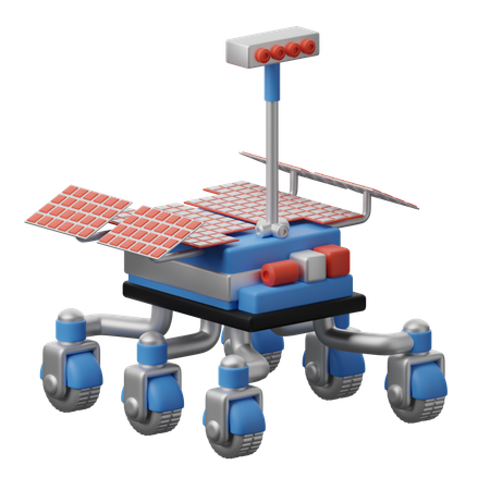 Robot Rover  3D Icon