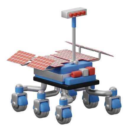 Robot Rover  3D Icon