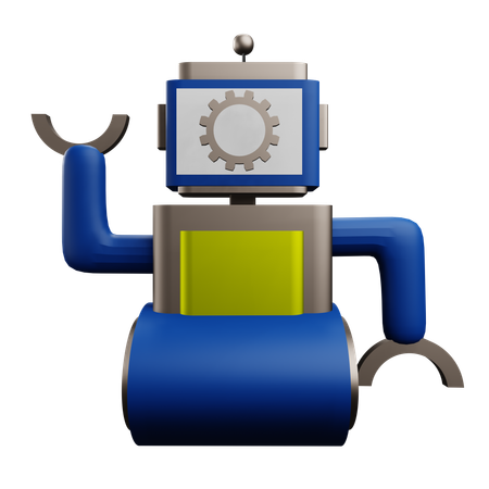 Robot Setting  3D Icon