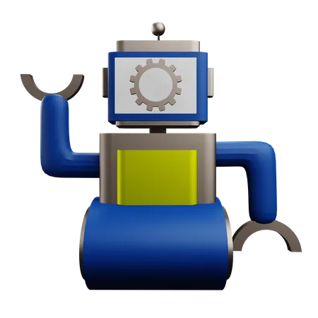 Robot Setting  3D Icon