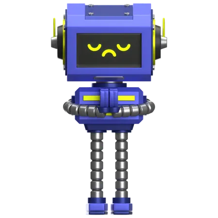 Robot s'excusant  3D Icon