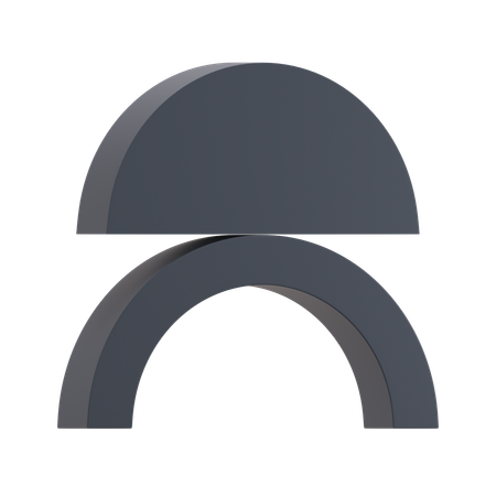 Robot Shape  3D Icon