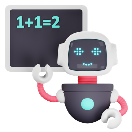 Robot Teaching  3D Icon