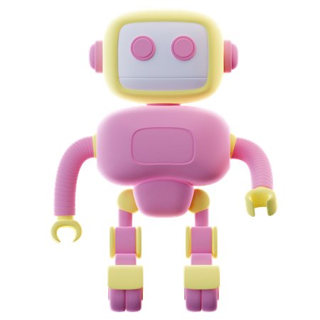ロボット玩具  3D Icon