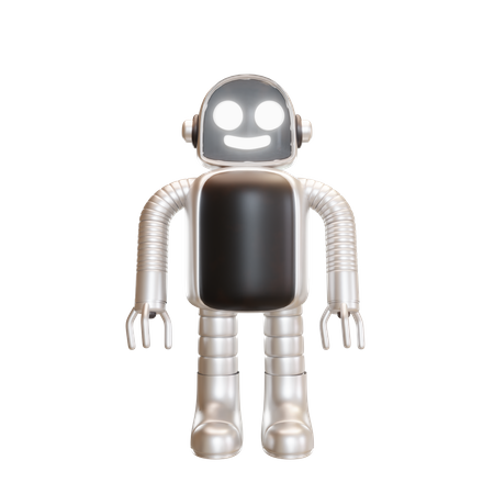 Robot Toy  3D Illustration