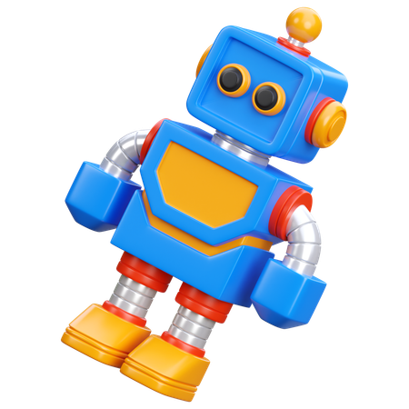 Robot Toys  3D Icon