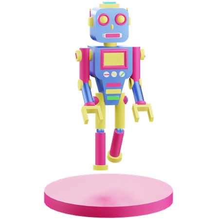 Robot Toys  3D Icon