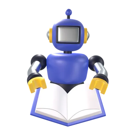 Robot Tutor  3D Icon