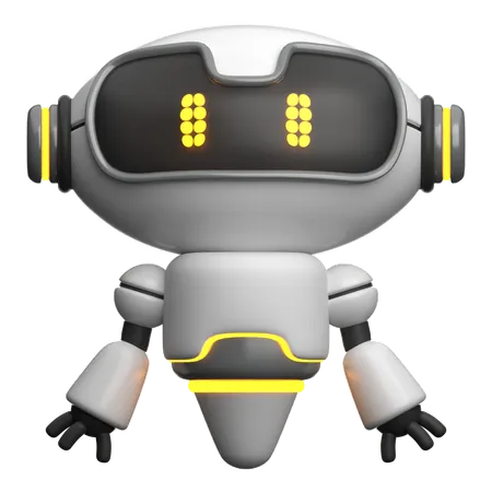 Robot volador  3D Icon