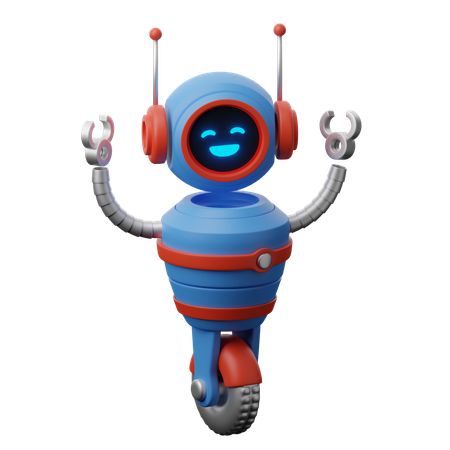 Robot Wheel  3D Icon