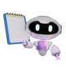 Robot with Paper
