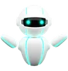 Robot with wide hands