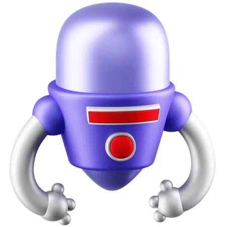 Roboter  3D Icon