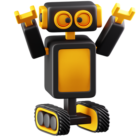 Roboter  3D Icon