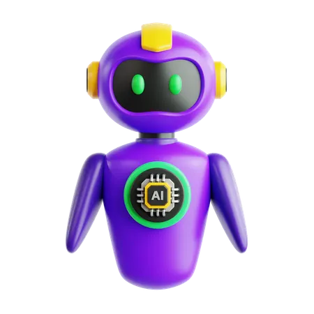 Roboter  3D Icon