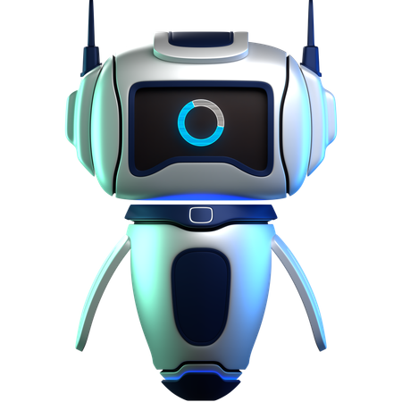 Roboter  3D Illustration