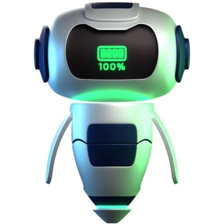 Roboter  3D Illustration