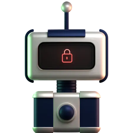 Roboter  3D Illustration