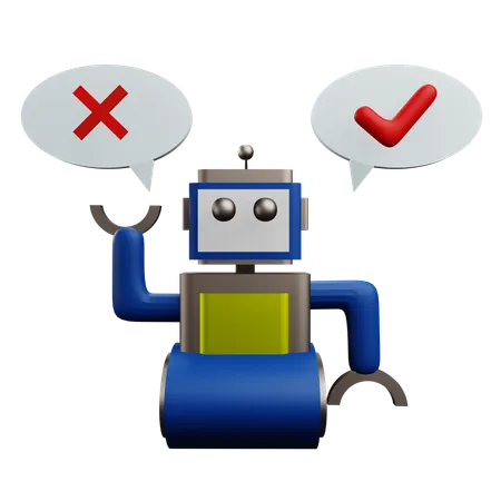 Roboter  3D Icon