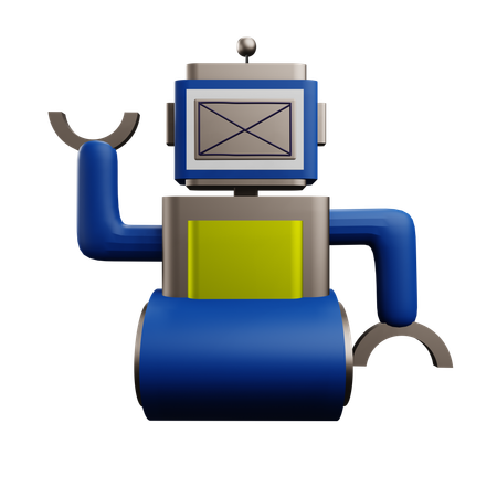 Roboter  3D Icon