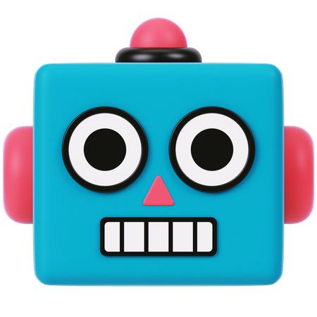 Roboter  3D Icon
