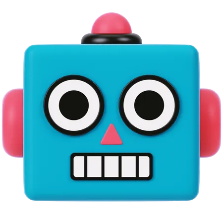 Roboter  3D Icon