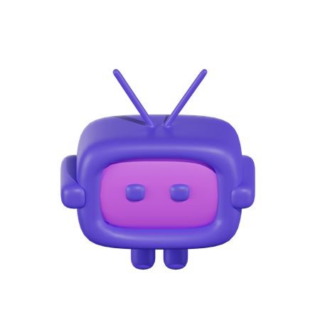 Roboter  3D Icon