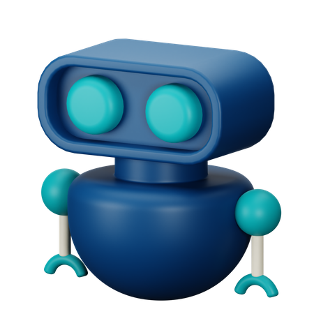 Roboter  3D Icon