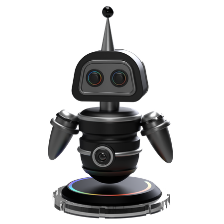 Roboterassistent  3D Icon