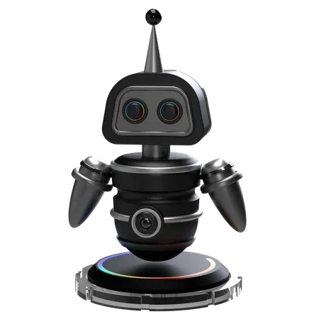 Roboterassistent  3D Icon