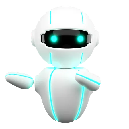 Roboter Cyborg  3D Illustration